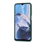Husa pentru Motorola Moto E22, Techsuit HaloFrost Series, verde inchis