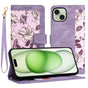 Husa pentru iPhone 15 Plus, Techsuit FlipCraft, mov