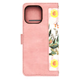 Husa pentru iPhone 15 Pro Max, Techsuit FlipCraft, roz