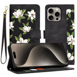 Husa pentru iPhone 15 Pro Max, Techsuit FlipCraft, negru