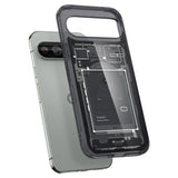 Husa pentru Google Pixel 9 Pro XL, Spigen Ultra Hybrid Zero One (ACS07722), negru