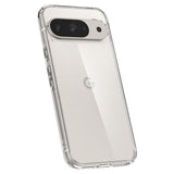 Husa pentru Google Pixel 9, Spigen Ultra Hybrid (ACS07687), transparenta