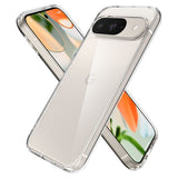 Husa pentru Google Pixel 9, Spigen Ultra Hybrid (ACS07687), transparenta