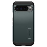 Husa pentru Google Pixel 9 Pro XL, Spigen Tough Armor (ACS07728), verde