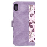 Husa pentru iPhone XS Max, Techsuit FlipCraft, mov
