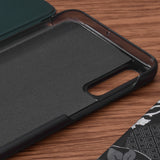 Husa pentru Samsung Galaxy A50, Techsuit eFold Series, albastru
