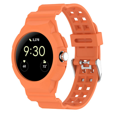 Curea pentru Google Pixel Watch, Techsuit Watchband (W065), portocaliu