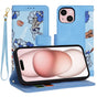 Husa pentru iPhone 15, Techsuit FlipCraft, bleu