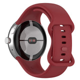 Curea pentru Google Pixel Watch 3 45mm, Techsuit Watchband (W031), bordo