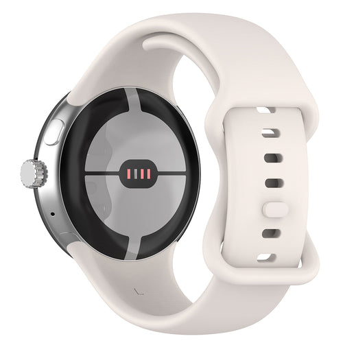 Curea pentru Google Pixel Watch 3 45mm, Techsuit Watchband (W031), crem