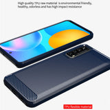 Husa pentru Huawei P Smart 2021, Techsuit Carbon Silicone, negru
