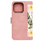 Husa pentru iPhone 15 Pro, Techsuit FlipCraft, roz