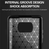 Husa pentru Xiaomi POCO X3 Pro, Techsuit Carbon Silicone, negru
