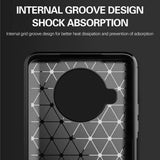 Husa pentru Xiaomi Mi 10T Lite 5G, Techsuit Carbon Silicone, negru