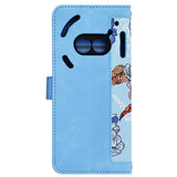 Husa pentru Nothing Phone (2a), Techsuit FlipCraft, bleu