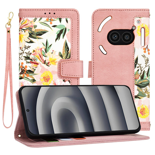 Husa pentru Nothing Phone (2a), Techsuit FlipCraft, roz