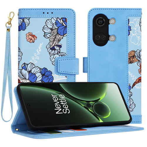 Husa pentru OnePlus Nord 3, Techsuit FlipCraft, bleu