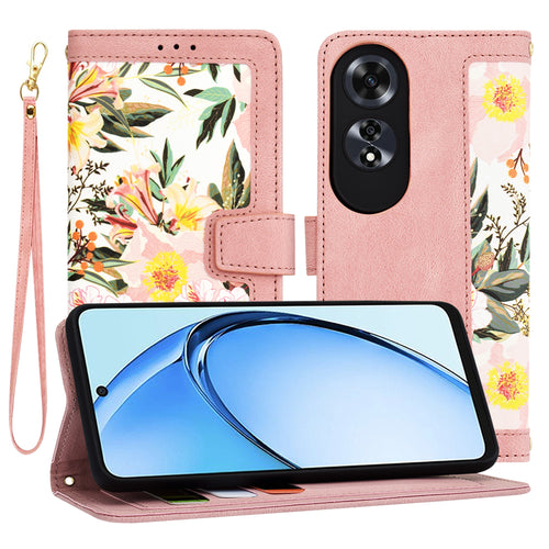 Husa pentru OPPO A60 4G, Techsuit FlipCraft, roz