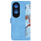 Husa pentru OPPO A60 4G, Techsuit FlipCraft, bleu