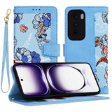 Husa pentru OPPO Reno12, Techsuit FlipCraft, bleu