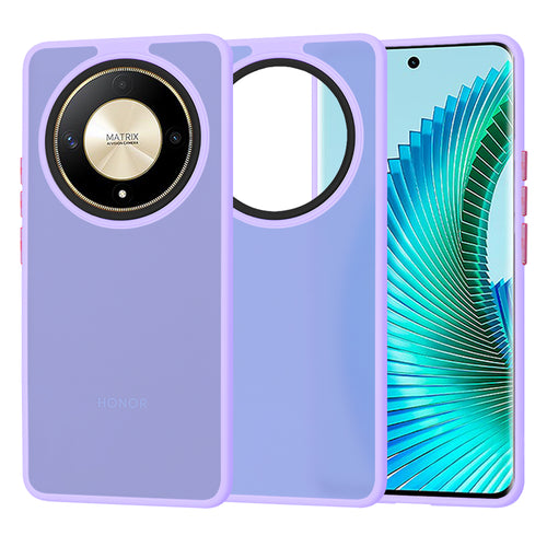 Husa pentru Honor Magic6 Lite, Techsuit HaloFrost Series, mov deschis