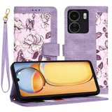 Husa pentru Xiaomi Redmi 13C 4G, Techsuit FlipCraft, mov