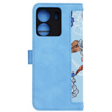 Husa pentru Xiaomi Redmi 13C 4G, Techsuit FlipCraft, bleu