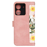 Husa pentru Xiaomi Redmi 13C 4G, Techsuit FlipCraft, roz