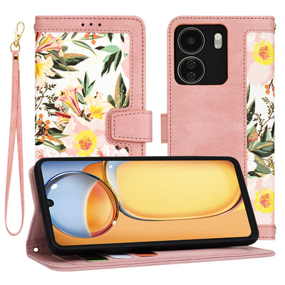 Husa pentru Xiaomi Redmi 13C 4G, Techsuit FlipCraft, roz