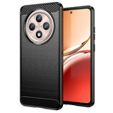 Husa pentru OPPO Reno12 F 5G, Techsuit Carbon Silicone, albastru