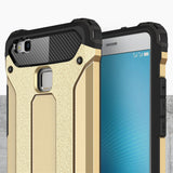 Husa pentru Huawei P9 Lite/ G9 Lite, Techsuit Hybrid Armor, negru