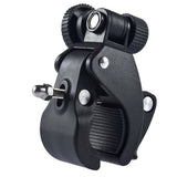 Techsuit Mount pentru Handlebar (CAL07), pentru GoPro Action Camera, cu 1/4 Screw Compatibility, Negru