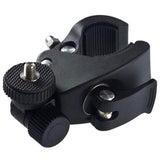Techsuit Mount pentru Handlebar (CAL07), pentru GoPro Action Camera, cu 1/4 Screw Compatibility, Negru