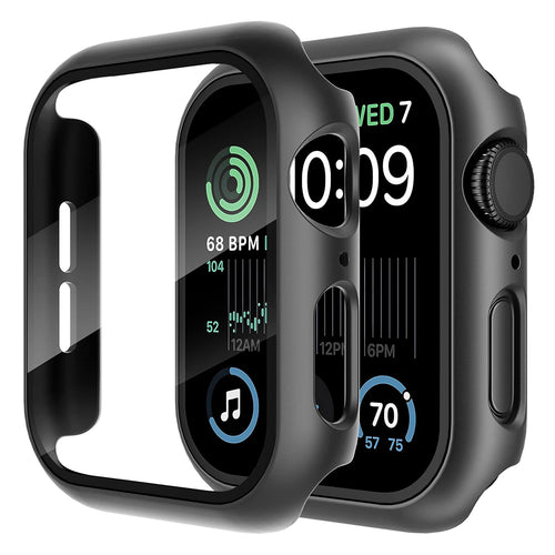 Folie Sticla Apple, Techsuit Defense360 Pro Watch 4 5 6 Se 44mm Koff F9c820, negru