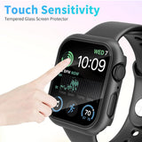 Folie Sticla Apple, Techsuit Defense360 Pro Watch 4 5 6 Se 40mm Koff 6b723e, negru
