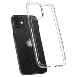 Husa pentru iPhone 12, Spigen Ultra Hybrid (ACS01702), transparenta