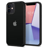 Husa pentru iPhone 12, Spigen Ultra Hybrid (ACS01703), negru;transparenta