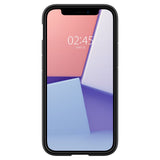 Husa pentru iPhone 12, Spigen Ultra Hybrid (ACS01703), negru;transparenta