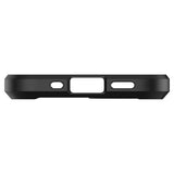 Husa pentru iPhone 12, Spigen Ultra Hybrid (ACS01703), negru;transparenta