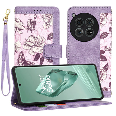Husa pentru OnePlus 12, Techsuit FlipCraft, mov