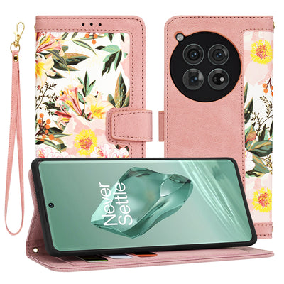 Husa pentru OnePlus 12, Techsuit FlipCraft, roz