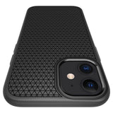 Husa pentru iPhone 12, Spigen Liquid Air (ACS01701), negru