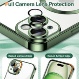 Husa pentru iPhone 16, Techsuit Lux Crystal MagSafe, argintiu