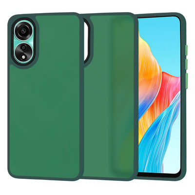 Husa pentru OPPO A78 4G, Techsuit HaloFrost Series, verde inchis