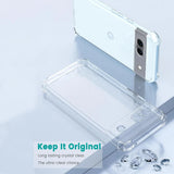 Husa pentru Google Pixel 9, Techsuit Shockproof Clear Silicone, transparenta