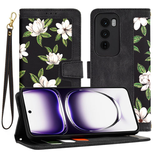 Husa pentru OPPO Reno12, Techsuit FlipCraft, negru