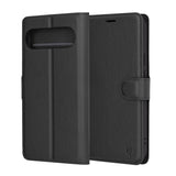 Husa pentru Google Pixel 9 Pro XL, Techsuit Leather Folio, maro