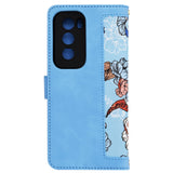 Husa pentru OPPO Reno12 Pro, Techsuit FlipCraft, bleu