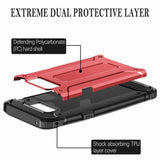 Husa pentru Samsung Galaxy S6 G920, Techsuit Hybrid Armor, negru