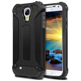 Husa pentru Samsung Galaxy S4 i9500, Techsuit Hybrid Armor, negru